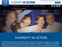 Tablet Screenshot of hyundaidiversity.com
